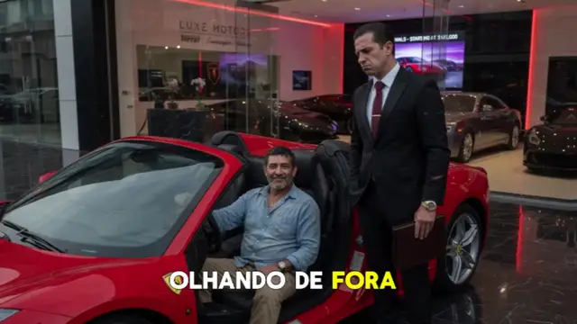 Video thumbnail for FUNCIONÁRIO HUMILHOU HOMEM SIMPLES EM CARRO DE LUXO… MAS ELE ERA O DONO DA CONCESSIONÁRIA!