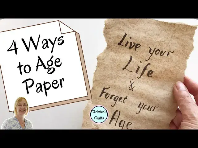 'Video thumbnail for How to Make Paper Look Old (4 Techniques)'