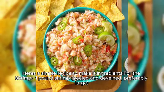 Video thumbnail for Lime-Marinated Shrimp Salad Recipe