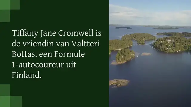 Video thumbnail for Tiffany Jane Cromwell vriendin van Valtteri Bottas: