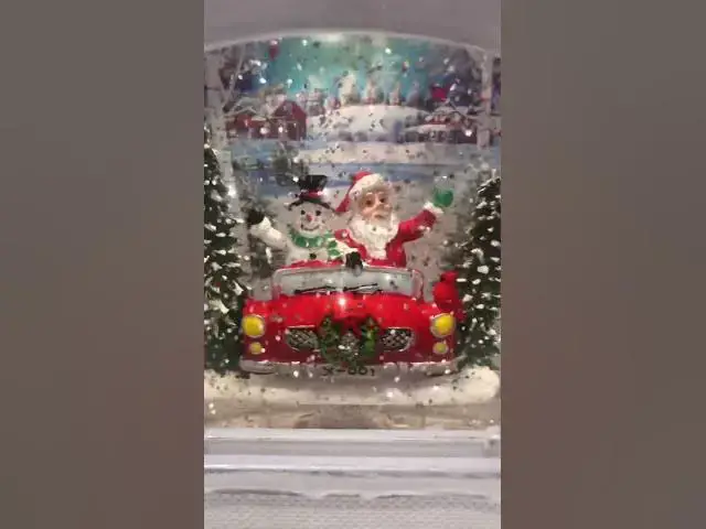 'Video thumbnail for Santa Claus in a sports car! #santaclaus #shorts #car #snow'