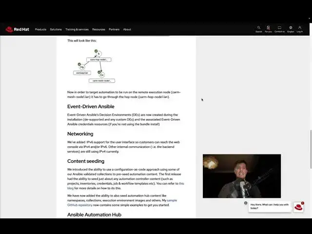 Video thumbnail for Containerized Ansible Automation Platform Update 2024: A Leap Towards Simplification and Security