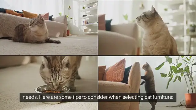 Video thumbnail for Cat Furniture Selection Tips