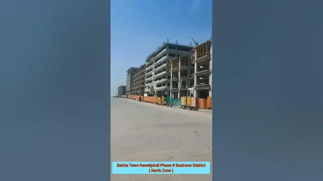 Video thumbnail for Bahria Town Rawalpindi Phase 8 | Business District | Commercial Plots | North Zone |