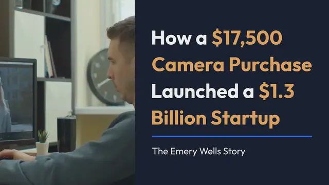 Video thumbnail for From Debt to Billion-Dollar Exit: How Emery Wells’ Risky Camera Purchase Fueled Frame.io’s $1.3 Billion Sale