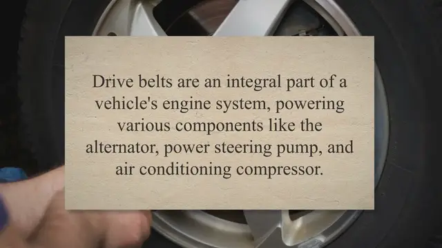 Video thumbnail for Inspecting Drive Belts: A Mechanic's Guide