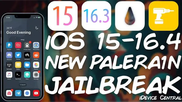 Video thumbnail for iOS 15 - 16.4 JAILBREAK RELEASED! New Major PaleRa1n Update With Tweaks For Pre-A12 Devices
