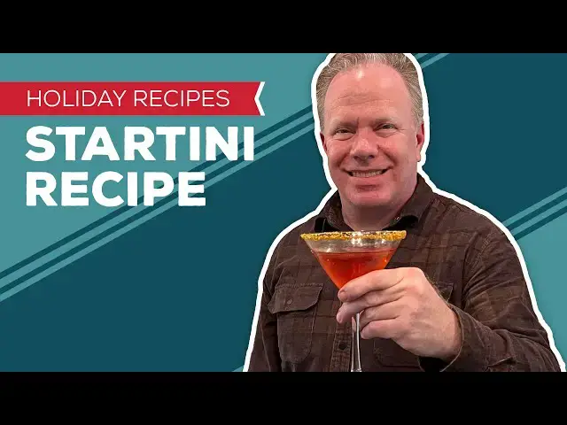 Video thumbnail for Holiday Cooking & Baking Recipes: Startini Recipe | New Year's Eve Cocktail Ideas