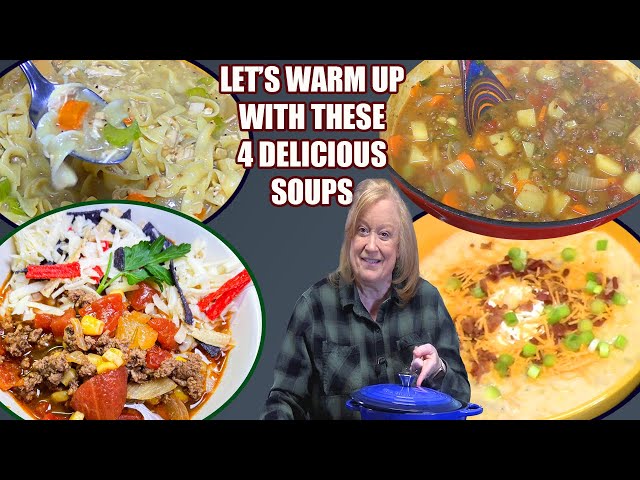 Video thumbnail for Let's Warm Up with These 4 COMFORTING SOUPS This Winter