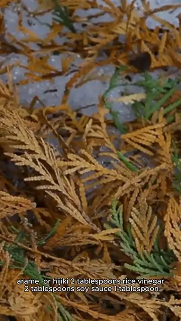 Video thumbnail for seaweed salad recipe