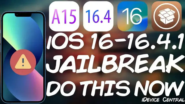Video thumbnail for iOS 16.0 - 16.4.1 JAILBREAK INFO: DO THIS RIGHT NOW Before Apple Closes It Forever. For All Devices.