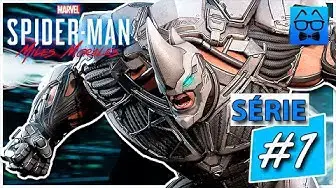 Video thumbnail for Série SPIDER MAN Miles Morales Rhino a besta fera no inicio do game, Dublado em Português PT  BR