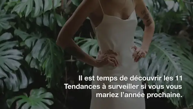 Video thumbnail for Les 11 Tendances Des Robes de Mariée à Surveiller Pour 2021