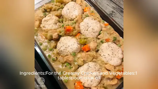 Video thumbnail for chicken and biscuits recipe