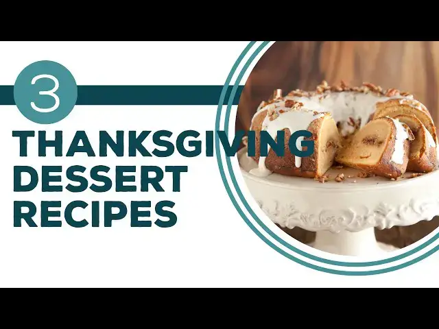 Video thumbnail for Full Episode Fridays: Not Your Mama's Thanksgiving - 3 Thanksgiving Dessert Recipes