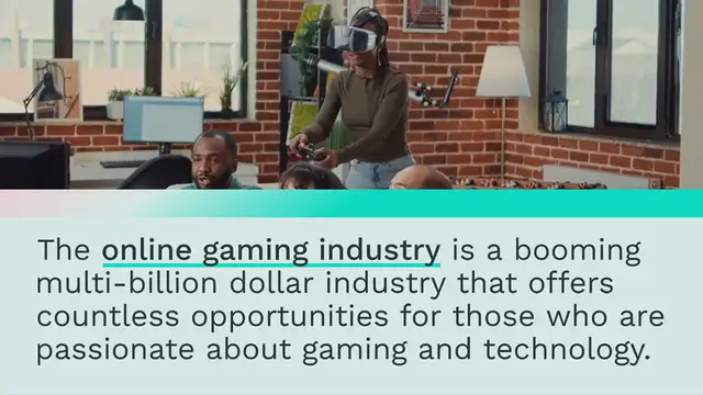 Video thumbnail for Breaking into the Online Gaming Industry: A Step-by-Step Guide