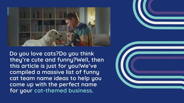 Video thumbnail for 400+ Best and Funny Cat Team Names Generator