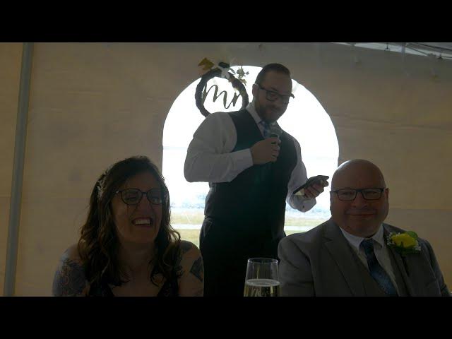 Video thumbnail for The Best Man Speech that had everyone in tears | Lucia & Glynn's Wedding