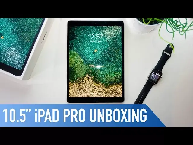 'Video thumbnail for 10.5-inch iPad Pro Unboxing & Hands On'