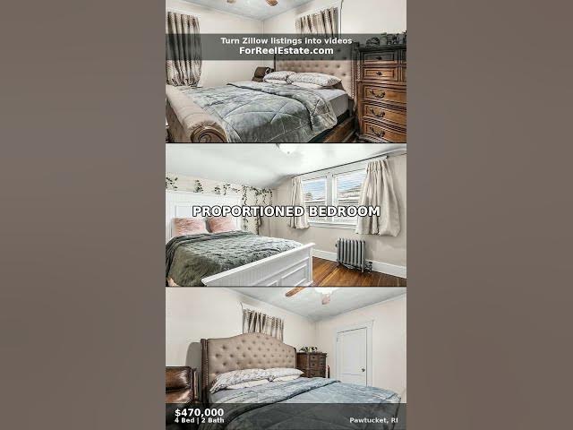 Video thumbnail for Charming Pawtucket Bungalow: 4BR, Hardwood Floors, Open Kitchen