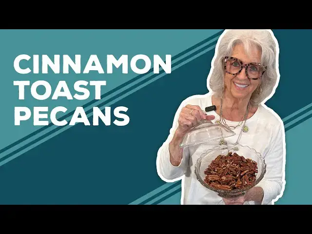 Video thumbnail for Love & Best Dishes: Cinnamon Toast Pecans Recipe | Roasted Nuts Recipe | Toasted Pecans