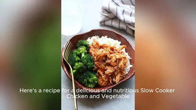 Video thumbnail for healthy slow cooker recipe