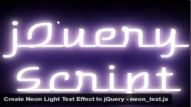 Video thumbnail for JQuery Text Effects - Light Text Color Effect
