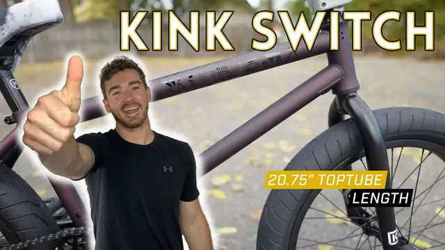 Video thumbnail for 2022 Kink Switch BMX Bike - (Kink Whip on Steroids)