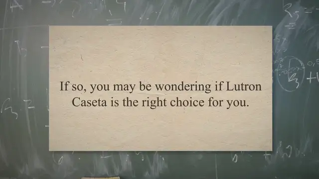 'Video thumbnail for Lutron Caseta Alternative (Compare the top options)'