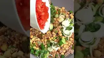 'Video thumbnail for Buckwheat tabbouleh '