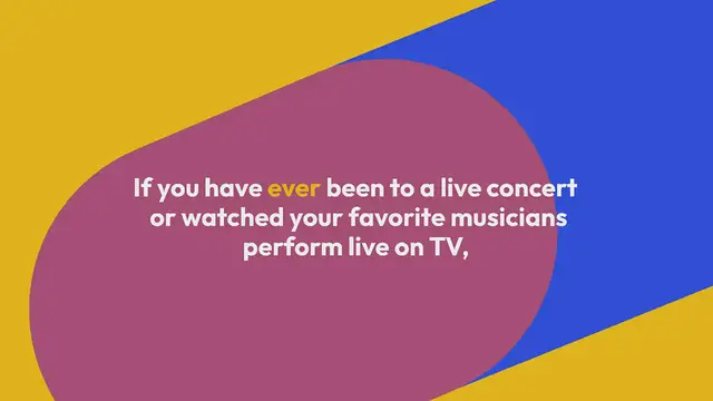 'Video thumbnail for Why do musicians wear earpieces during concerts'