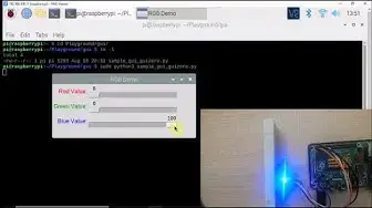 Video thumbnail for Create GUI or User Interface to Control Raspberry Pi Projects