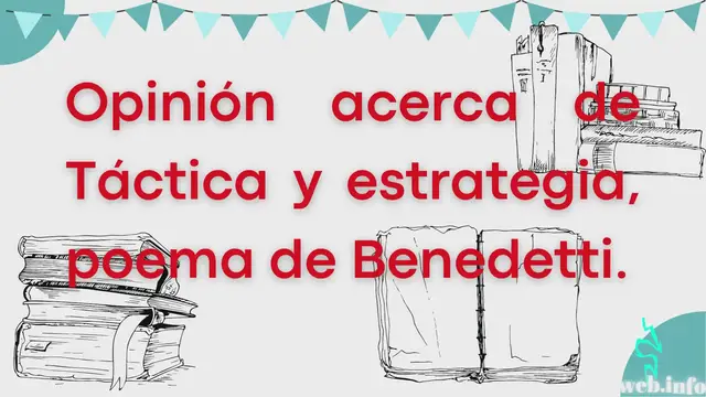 Video thumbnail for Opinión acerca de Táctica y estrategia, poema de Benedetti.