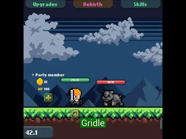 Video thumbnail for Gridle #browsergame #mobilegames #battlegames #pixelgames #idlegames #clickergames #2dgames
