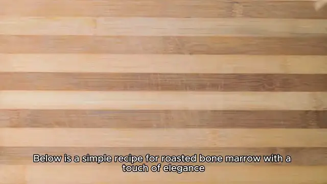 Video thumbnail for bone marrow recipe