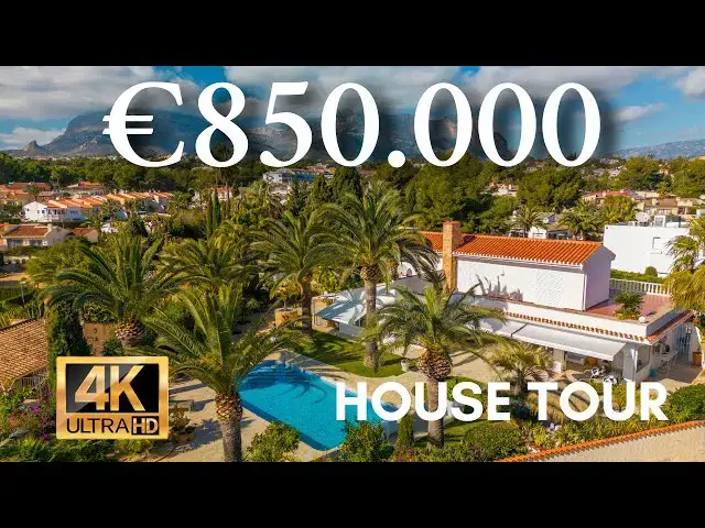 'Video thumbnail for Experience True Mediterranean Living in this Spanish Villa in La Nucia Spain Real estate Tour | SOLD'