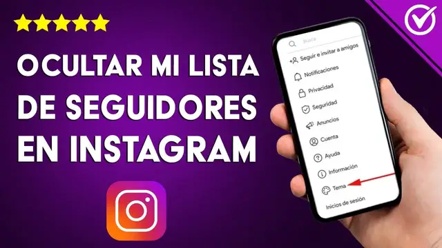 Video thumbnail for Cómo ocultar mi lista de seguidores dentro de INSTAGRAM - Ajustes de privacidad