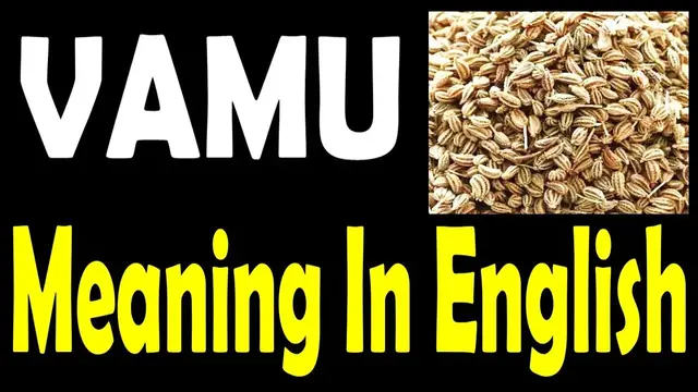 'Video thumbnail for Vamu in English | Vamu Scintific Name and Meaning (Telugu)'