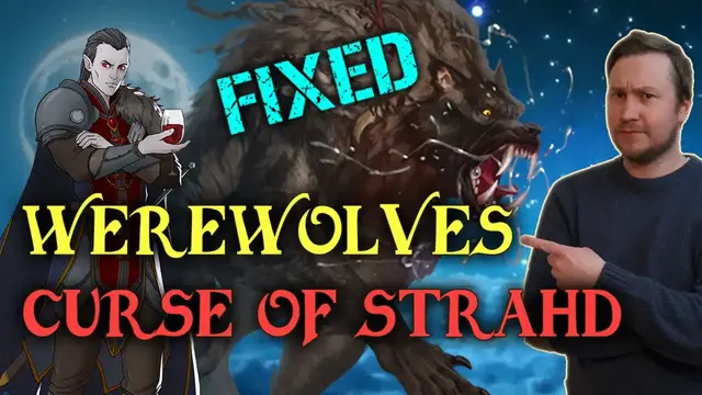 'Video thumbnail for 10 Werewolf Faction Improvements 🐺 Fixing Curse of Strahd's Weakest Chapter - D&D 5e'