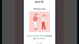 Video thumbnail for Pass by meaning | pass by sentences | Common English Idioms #shorts