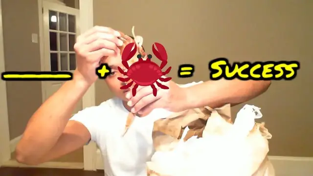 'Video thumbnail for Crab Mukbang: Success Talk'