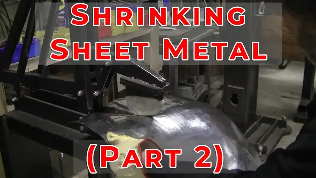 Video thumbnail for Metal Shaping for Beginners: Shrinking Sheet Metal (Part 2)