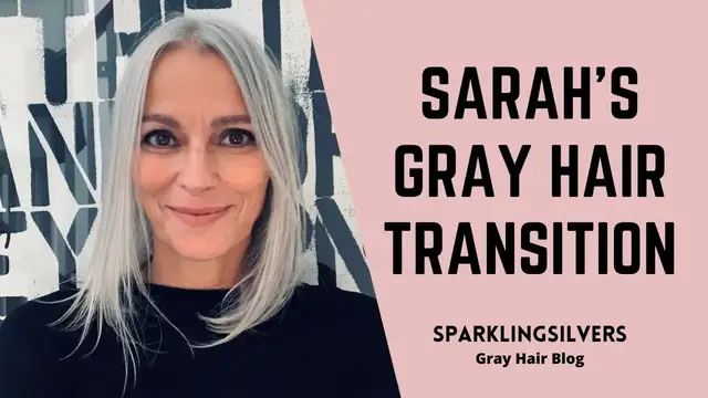 Video thumbnail for GRAY HAIR TRANSITION STORY | DARK TO NATURAL SILVER HAIR