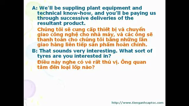 Video thumbnail for English for Business - Unit 13 - Dialogue 004