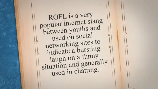 'Video thumbnail for ROFL FULL FORM'