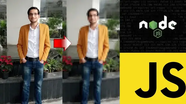 Video thumbnail for Node.js ImageMagick Project to to Convert JPG/PNG Image to Pixelated & Blurred Image in Express.js