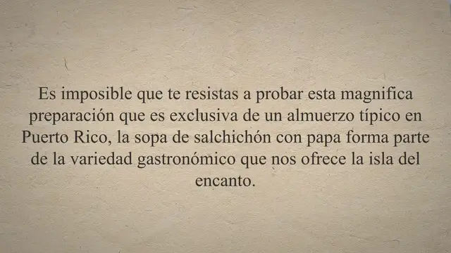 Video thumbnail for Receta 【sopa de salchichón o salami 】Boricua ¡Exquisita!