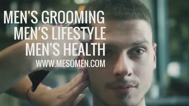'Video thumbnail for men's grooming and lifestyle'