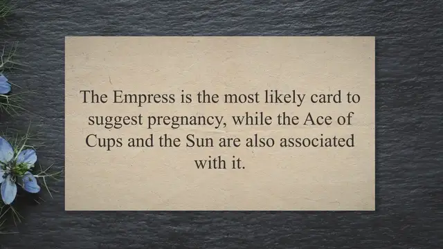 Video thumbnail for Tarot Cards That Indicate Pregnancy