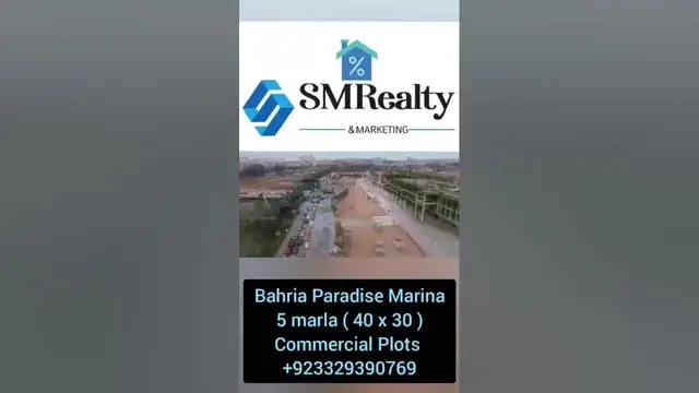 Video thumbnail for Bahria Paradise Marina Commercial Plots ForSale Paradise Commercial 2023